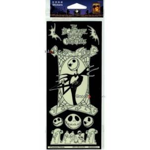 Nightmare Before Christmas Glow in the Dark Stickers 10