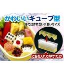 Japanese Bento Rice Mold 1 Bite Square
