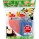 Japanese Bento Accessories Ham Cheese Cookie Cutter Set of 6 Cute
