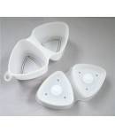Japanese Bento Rice Mold Triangle set of 2