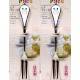 Japanese Bento Accessories Stainless Steel Dessert Fork set of 2