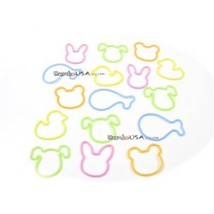 Japanese Bento Accessories Cute Silicone Rubber Band Animal Japanese Bento Accessories Cute Silicone Rubber Band Animal