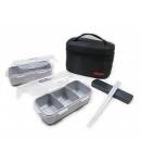 Microwavable Airtight Bento Lunch Box Set Dishwasher Safe Thermal Bag