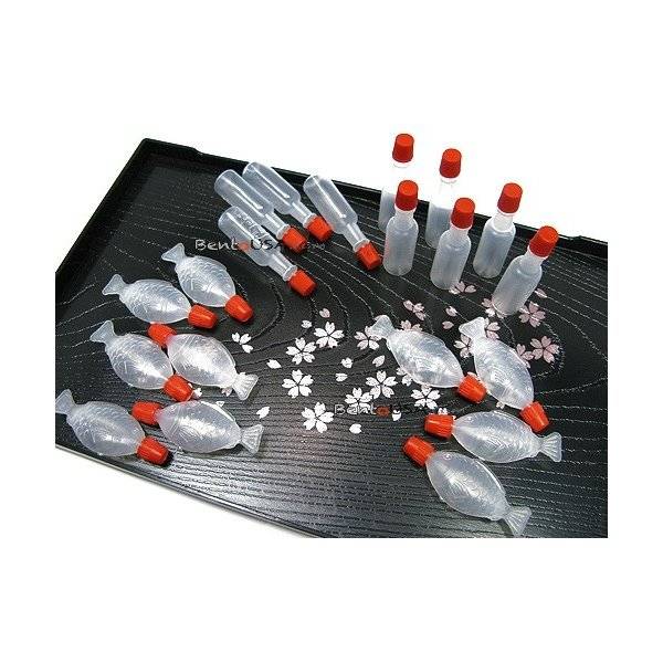 Japanese Bento Accessories Soy Sauce Containers 20 Pcs for Bento Box