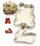 Japanese Bento Accessory Ham Cheese Cookie Cutter Set Stainless Steel