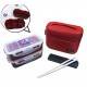 Microwavable Airtight Bento Lunch Box Set Dishwasher Safe Red Bag