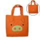 Japanese Bento Accessories Bento Bag for Bento Lunch Box Orange Pig