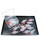 Japanese Bento Accessories Soy Sauce Containers with Case for Bento Box
