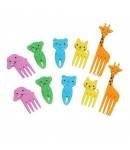 Japanese Bento Food Pick Animal 10 pcs