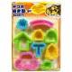 Japanese Bento Decoration Ham Cheese Cutter Set 9pcs 