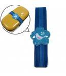 Japanese Bento Box Elastic Belt Lunch Box Bento Strap Blue