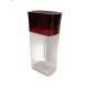 Microwavable Airtight Bento Lunch Box Set Lovely Red with Bottle