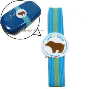 Japanese Bento Box Elastic Belt Lunch Box Bento Strap Bear