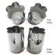 Japanese Bento Accessories Vegetable Cutter Flowers Size L 2pcs
