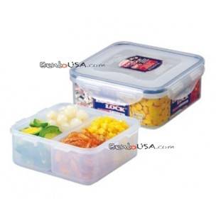 Microwavable Airtight 1.6L Bento Lunch Box BPA Free Dishwasher Safe