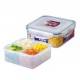 Microwavable Airtight 1.6L Bento Lunch Box BPA Free Dishwasher Safe