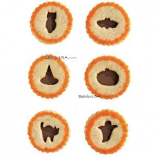 Bento Decoration Linzer Vegetable Cookie Cutter Halloween Bento Decoration Linzer Vegetable Cookie Cutter Halloween