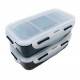 Microwavable Airtight Bento Lunch Box Set with Bottle BPA Free