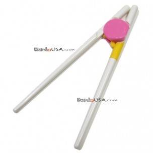 Japanese Assisted Chopsticks great for Kids - Pink Japanese Assisted Chopsticks great for Kids - Pink