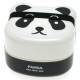 JAPANESE BENTO BOX 2 TIER LUNCH BOX WITH STRAP PANDA FACE JAPANESE BENTO BOX 2 TIER LUNCH BOX WITH STRAP PANDA FACE