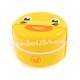 Japanese Bento Box 2 tier Lunch Box with Strap Duck Face -Round
