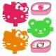 Hello Kitty Bento Food Separator Sheet Seasoning Mold