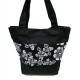 Bento Bag Lunch Tote Bag with Inside Pocket - Black