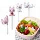 Japanese Bento Accessory Food Pick Cute 3D Rabbit 8 pcs