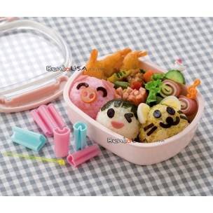 11 pcs Face Vegetable and Ham Cheese Cutter for bento box decoration accessory 11 pcs Face Vegetable and Ham Cheese Cutter for bento box decoration accessory