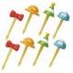 Japanese Bento Accessory Food Pick Hat 3D food picks 8 pcs