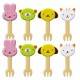 Japanese Bento Box Accessories Food Pick Animal Fork Pick 8 pcs