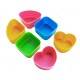 Japanese Bento Accessories Hard Plastic Food Cup 6 cups