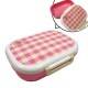 Japanese Microwavable One Tier Bento Box Lunch Box Pink