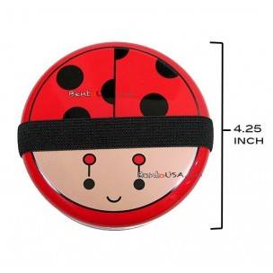 Japanese Bento Box 2 tier Lunch Box with Strap Lady Bug Japanese Bento Box 2 tier Lunch Box with Strap Lady Bug