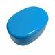 Microwavable Oval 2 Tier Bento Box Lunch Box Blue