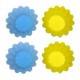Japanese Bento Accessories Silicone Food Cup Flower 4 pcs
