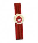 Japanese Bento Box Elastic Belt Lunch Box Bento Strap Red Lady