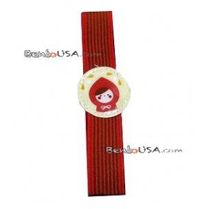 Japanese Bento Box Elastic Band Lunch Box Bento Strap Red Lady Japanese Bento Box Elastic Band Lunch Box Bento Strap Red Lady