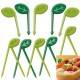 Japanese Bento Food Pick Leaf 10 pcs for Bento Box - Small