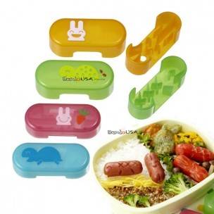 Japanese Bento Cute Food Wiener Cutter Rabbit and Turtle Japanese Bento Cute Food Wiener Cutter Rabbit and Turtle