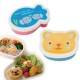Japanese Bento Accessories Microwavable Food Cup with Lid - Fish Cat 