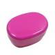 Microwavable Oval 2 Tier Bento Box Lunch Box Pink