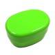 Microwavable Oval 2 Tier Bento Box Lunch Box Green