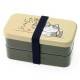 Microwavable Japanese 2 Tier Bento Lunch Box Lunch Box Sakon Cat