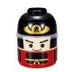Japanese Bento Box 2 tier Lunch Box Kokeshi Samurai Set