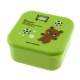 Microwavable Japanese Bento Box Lunch Box Cute Green Bear 400 ml