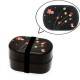 Microwavable Japanese Bento Box Lunch Box Sakura 2 Tier
