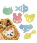 Japanese Bento Furikake Mold Sheet Seasoning Mold Animal