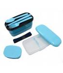 Microwavable Japanese Bento Box Lunch Box Set with Spoon Fork 