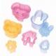 Japanese Bento Deco Cutter Cooking Mold 9 pcs Ham Cheese Cutter 